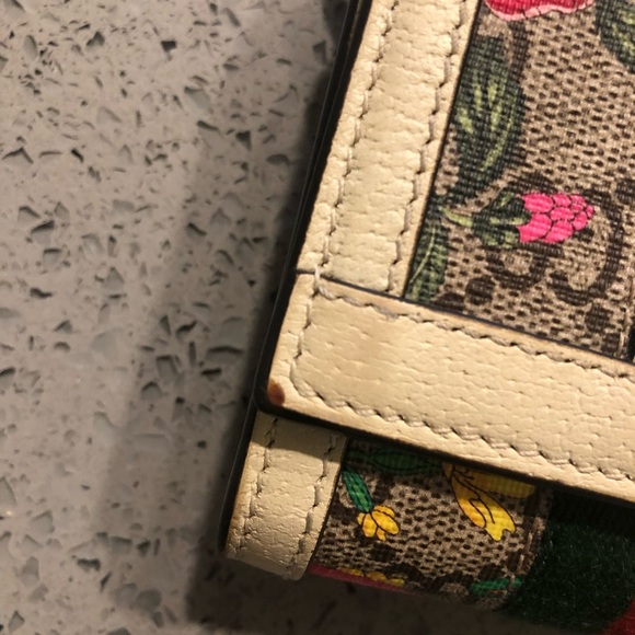 Gucci Ophidia GG Flora Card Case/Wallet rare! - Picture 3 of 15